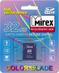 Фото флеш-карты Mirex SDHC 32GB Class 4