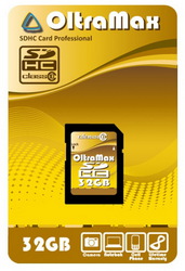 Фото флеш-карты OltraMax SD SDHC 32GB Class 10