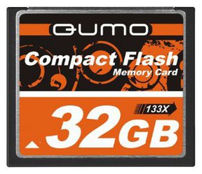 Фото Qumo Compact Flash CF 32GB 133X