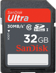 Фото флеш-карты SanDisk SDHC 32GB Class 10 Ultra UHS-I