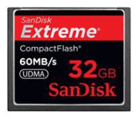 Фото флеш-карты SanDisk CF 32GB Extreme