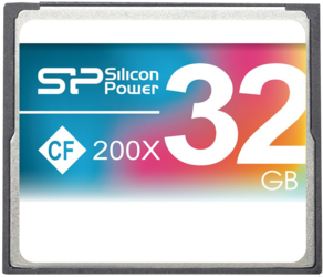 Фото флеш-карты Silicon Power CF 32GB 200x