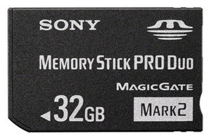 Фото флеш-карты Sony Memory Stick PRO DUO 32GB Mark2 MSMT32G