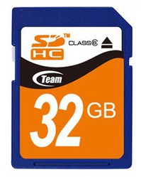 Фото флеш-карты Team Group SD SDHC 32GB Class 6