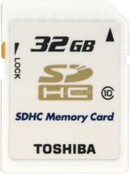 Фото флеш-карты Toshiba SDHC 32GB Class 10 SD-K32CL10