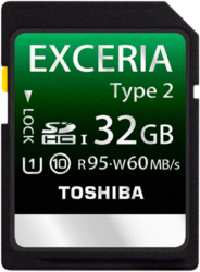 Фото флеш-карты Toshiba SDHC 32GB Class 10 SD-X32T2