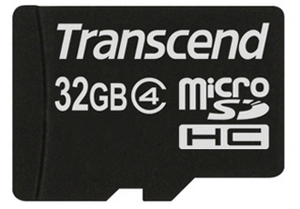 Фото флеш-карты Transcend MicroSDHC 32GB Class 4 TS32GUSDC4