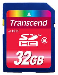 Фото флеш-карты Transcend SD SDHC 32GB Class 2