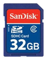 Фото флеш-карты SanDisk SD SDHC 32GB Class 2