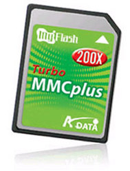 Фото флеш-карты ADATA MMC Plus 4GB 200X