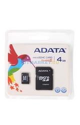 Фото флеш-карты ADATA MicroSDHC 4GB Class 6 + USB CL6