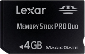 Фото флеш-карты Lexar Memory Stick PRO DUO 4GB