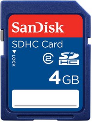 Фото флеш-карты SanDisk SD SDHC 4GB 2Pack