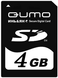 Фото флеш-карты Qumo SD SDHC 4GB Class 2 YIN & YAN