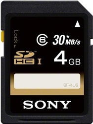 Фото флеш-карты Sony SF-4U6 4GB Class 6