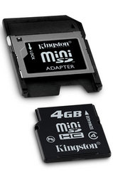 Фото флеш-карты Kingston MiniSDHC 4GB Class 4