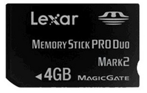 Фото флеш-карты Lexar Memory Stick PRO DUO 4GB Mark2 MG Platinum 2