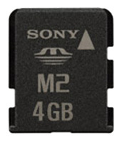 Фото флеш-карты Sony Memory Stick Micro M2 4GB MS-A4GN
