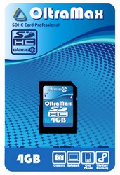 Фото флеш-карты OltraMax SD SDHC 4GB Class 6