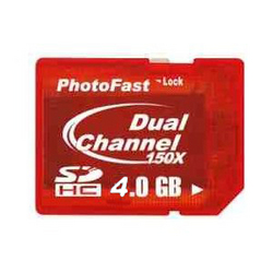 Фото флеш-карты PhotoFast SD SDHC 4GB Class 10