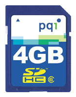 Фото флеш-карты PQI SD SDHC 4GB Class 6