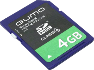 Фото флеш-карты Qumo SD SDHC 4GB Class 4