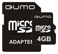 Фото флеш-карты Qumo MicroSD 4GB