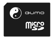 Фото флеш-карты Qumo MicroSDHC 8GB Инь и Ян + SD adapter