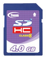 Фото флеш-карты Team Group SD SDHC 4GB Class 6