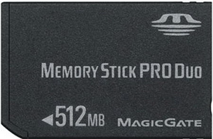 Фото флеш-карты Silicon Power Memory Stick Pro Duo 512MB