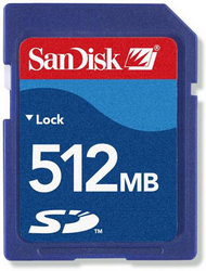 Фото флеш-карты SanDisk SD 512MB