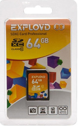 Фото флеш-карты EXPLOYD SD SDXC 64GB Class 10