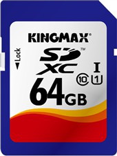 Фото флеш-карты Kingmax SD SDXC 64GB Class 10