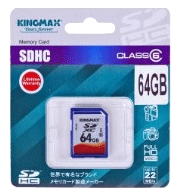 Фото флеш-карты Kingmax SD SDXC 64GB Class 6