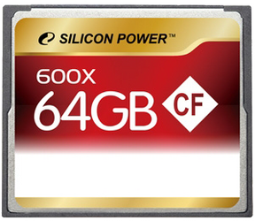 Фото флеш-карты Silicon Power CF 64GB 600X