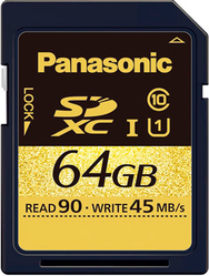 Фото флеш-карты Panasonic SDHC 64GB Class 10 RP-SDUB64G