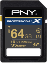 Фото флеш-карты PNY SDXC 64GB Class 10 UHS-I U1