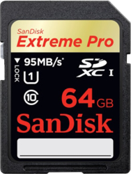 Фото флеш-карты SanDisk SDXC 64GB Class 10 Extreme Pro UHS-I