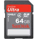 Фото флеш-карты SanDisk SD SDXC 64GB Ultra