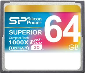 Фото флеш-карты Silicon Power CF 64GB 1000X