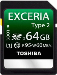 Фото флеш-карты Toshiba SDHC 64GB Class 10 SD-X64T2