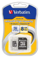Фото флеш-карты Verbatim MicroSDHC 8GB Class 4