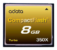 Фото флеш-карты ADATA CF 8GB 350X