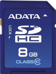 Фото флеш-карты ADATA SDHC 8GB Class 10