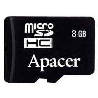 Фото флеш-карты Apacer MicroSDHC 8GB Class 2