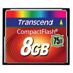 Фото флеш-карты Transcend CF 8GB 75X TS8GCF75