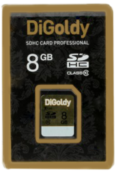 Фото флеш-карты Digoldy SD SDXC 8GB Class 10