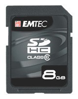 Фото флеш-карты Emtec SDHC 8GB 133x