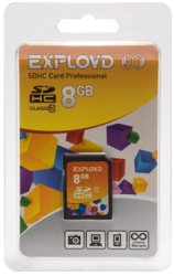 Фото флеш-карты EXPLOYD MicroSDHC 8GB Class 10