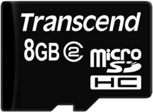 Фото флеш-карты Transcend MicroSDHC 8GB Class 2 TS8GUSDC2